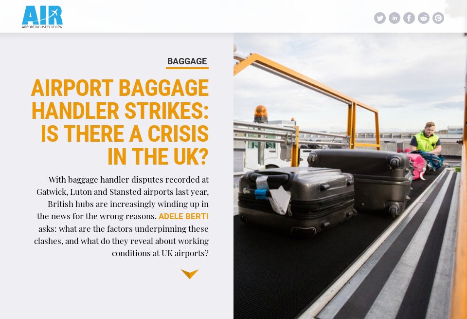 Airport baggage handler strikes is there a crisis in the UK? Airport