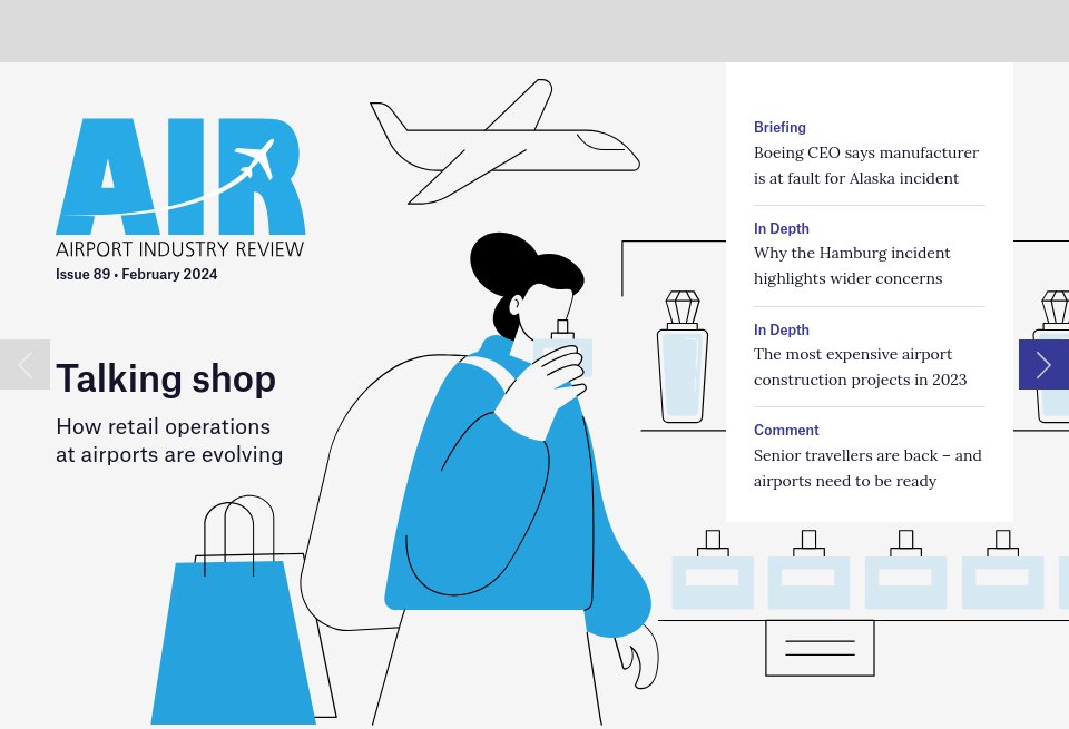 Next issue - Airport Industry Review | Issue 89 | February 2024