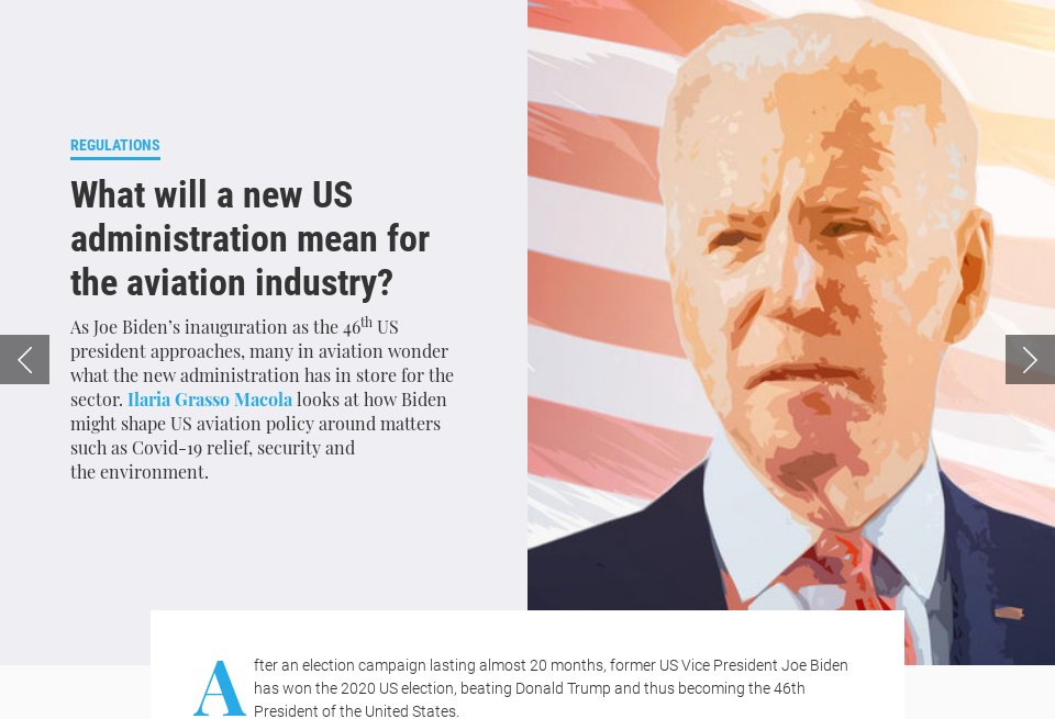 What will a new US administration mean for the aviation industry