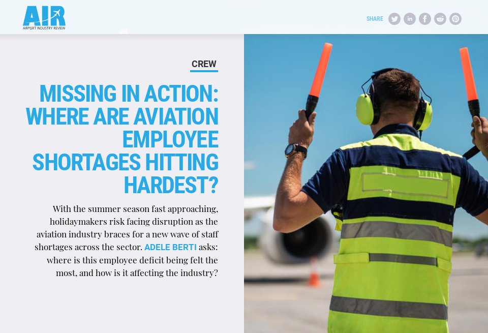 Missing in action where are aviation employee shortages hitting
