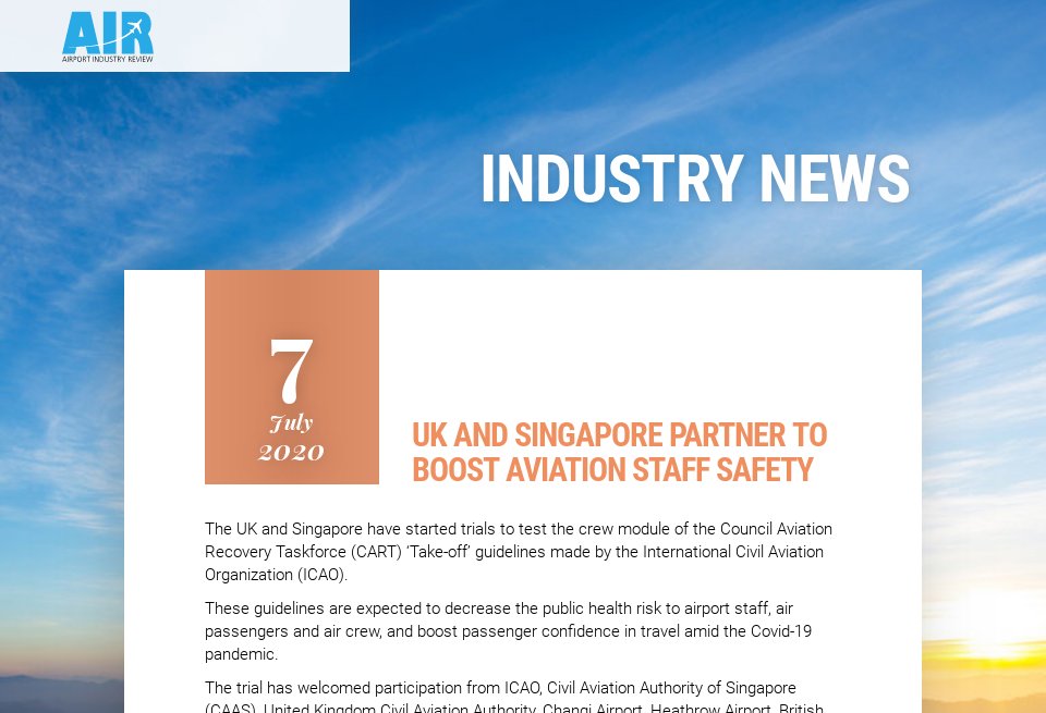 FLY AI: the role of artificial intelligence in aviation - Airport ...