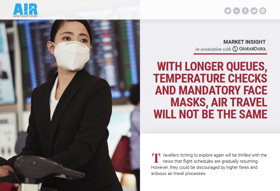 With longer queues, temperature checks and mandatory face masks, air