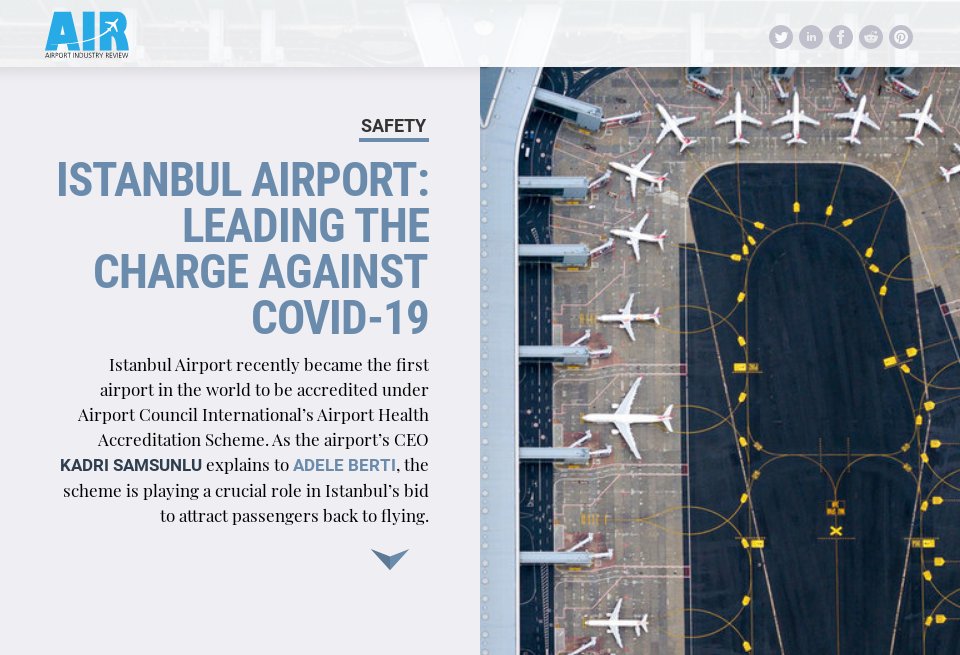 Istanbul Airport: leading the charge against Covid-19