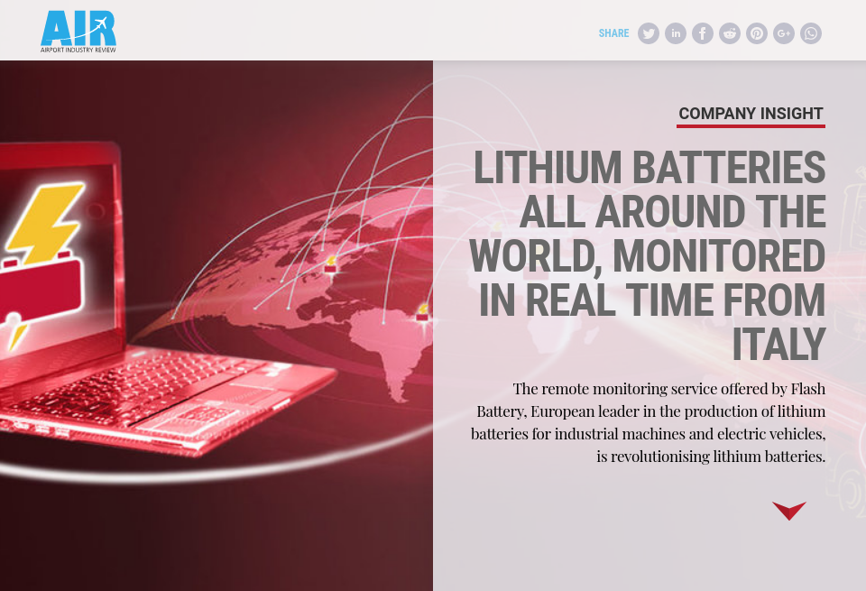 Kaitek Flash Battery Company Insight Airport Industry Review Issue